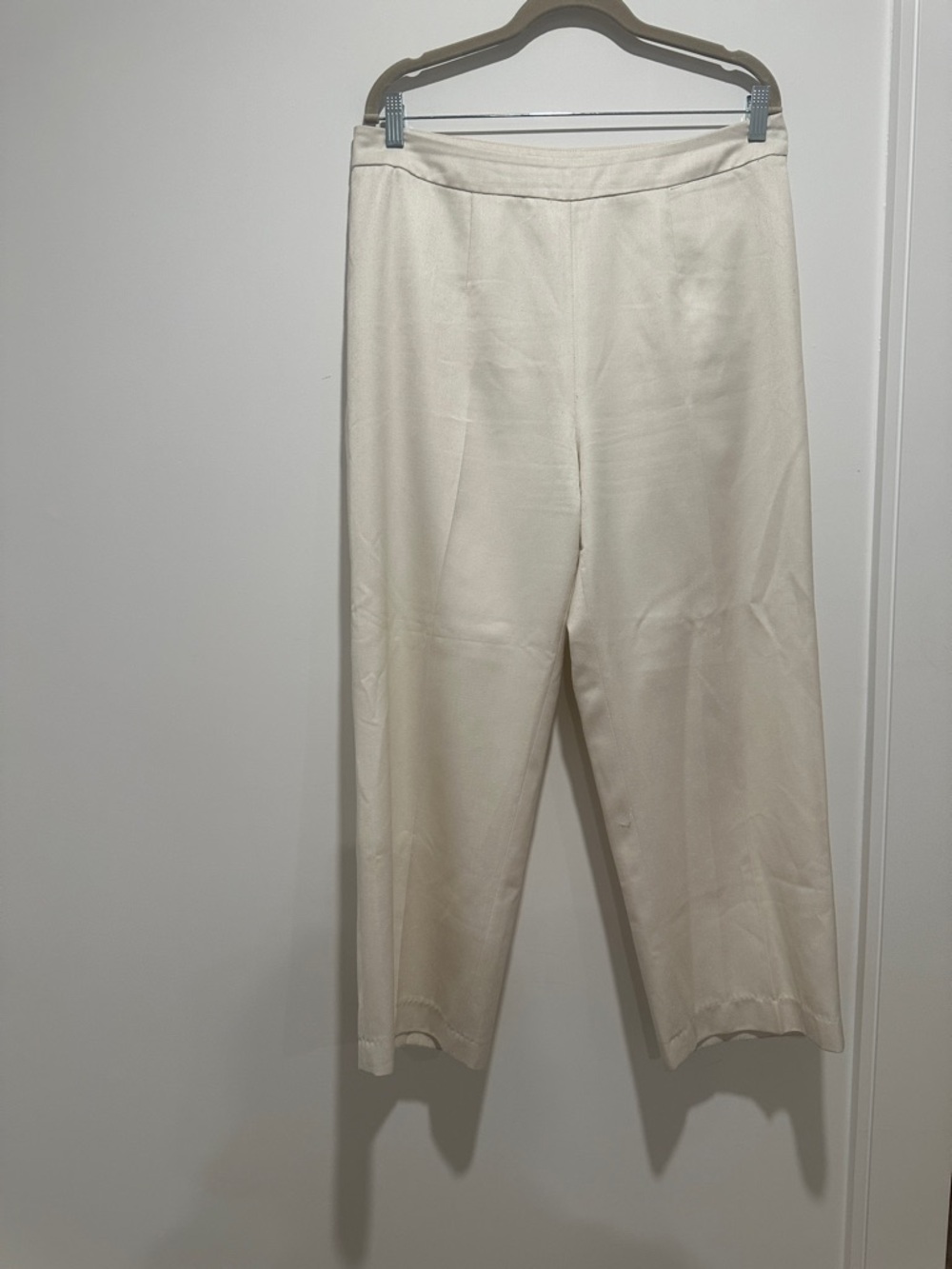 Women’s Cream Tailored Trousers